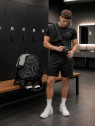 4F Plecak miejski sportowy z kieszenią na buty ABACU613 22L Czarny