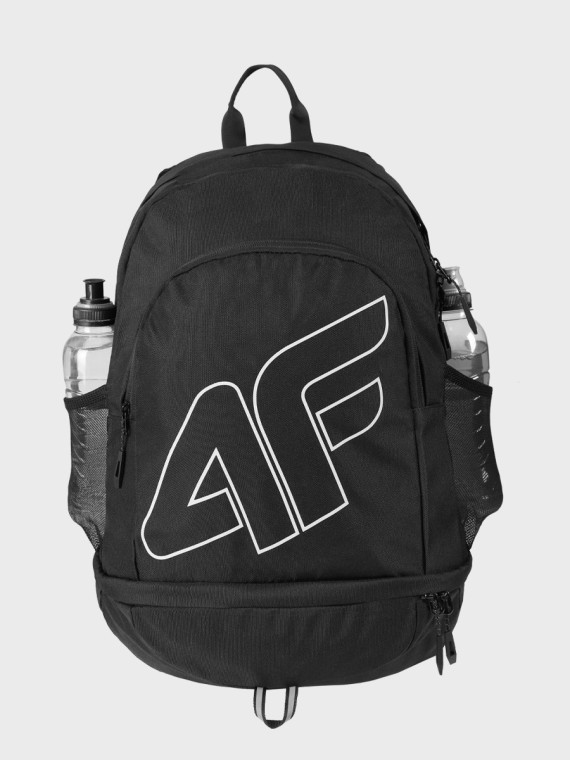 4F Plecak miejski sportowy z kieszenią na buty ABACU613 22L Czarny