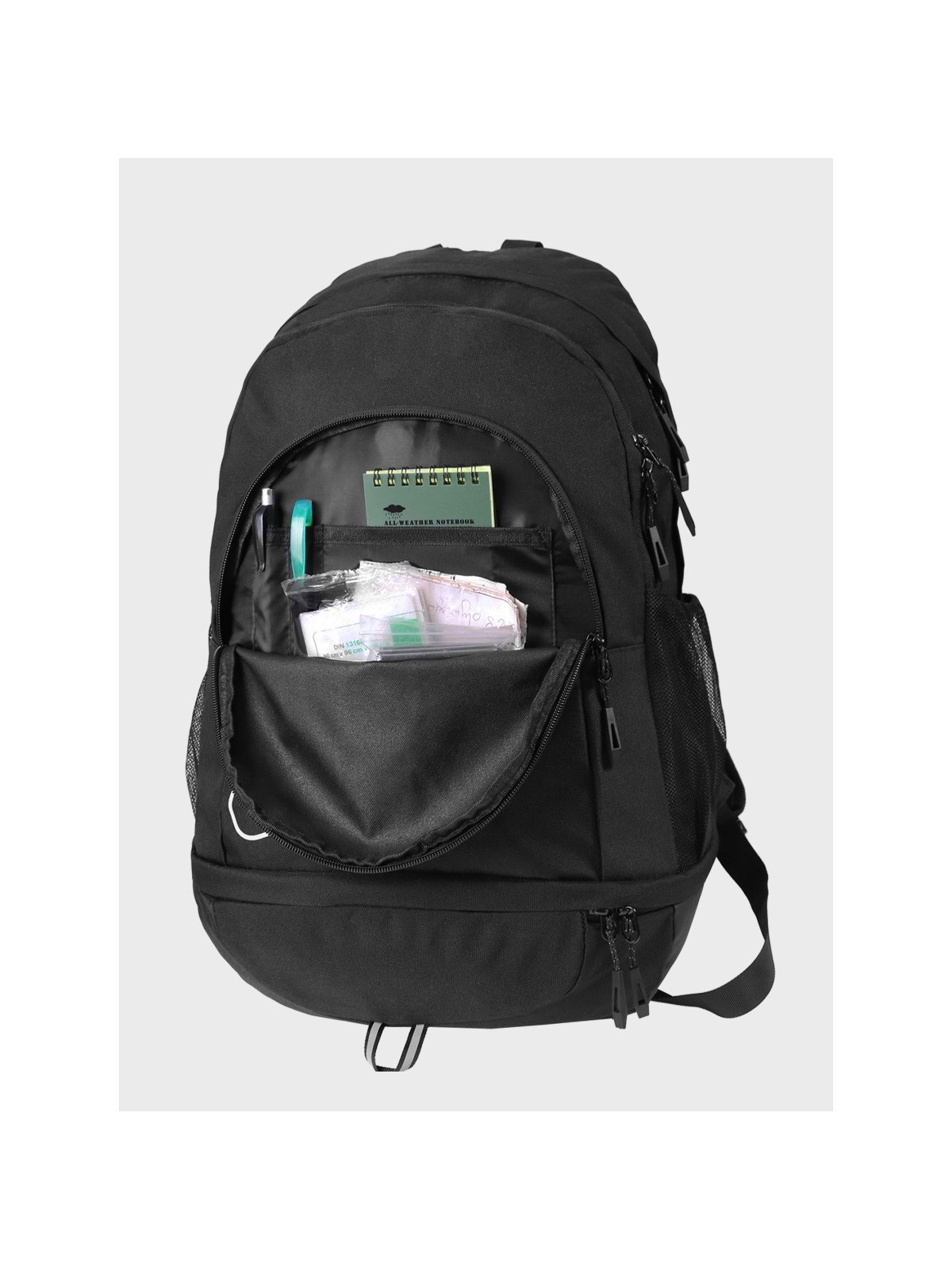 4F Plecak miejski sportowy z kieszenią na buty ABACU613 22L Czarny