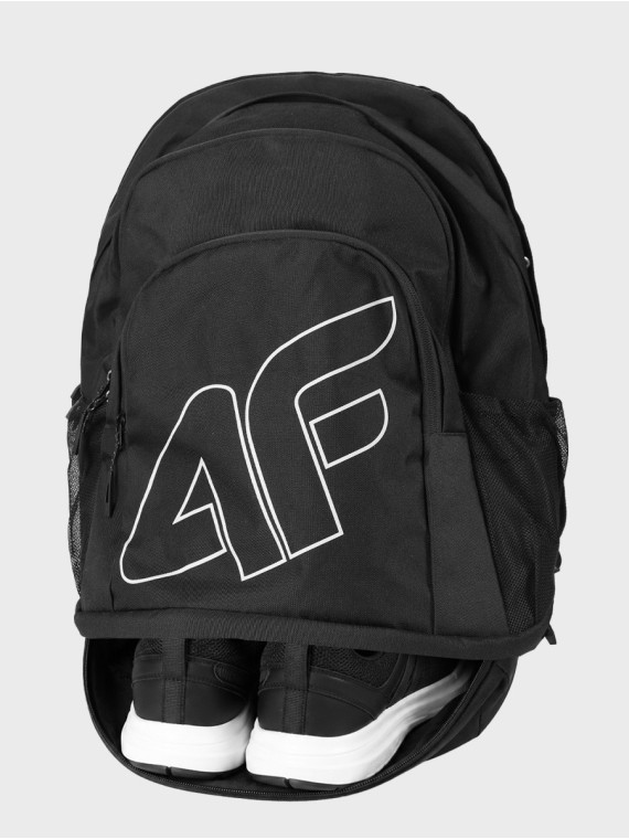 4F Plecak miejski sportowy z kieszenią na buty ABACU613 22L Czarny