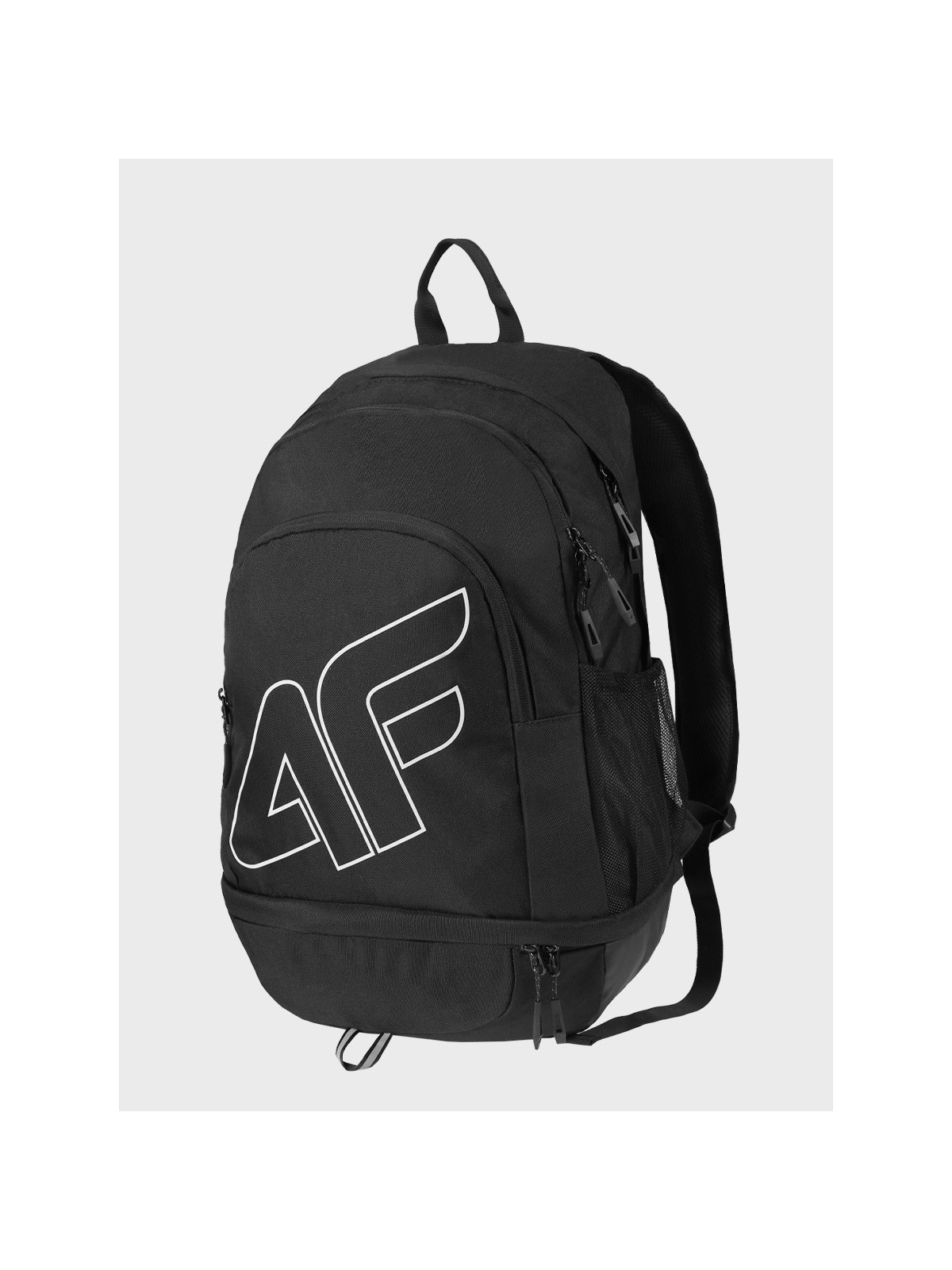 4F Plecak miejski sportowy z kieszenią na buty ABACU613 22L Czarny