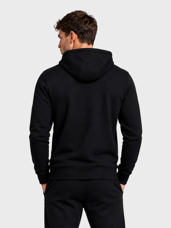 4F Bluza dresowa męska rozpinana z kapturem TSWSM3169 czarna XXL