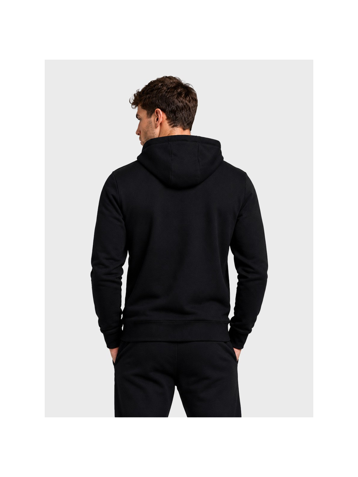 4F Bluza dresowa męska rozpinana z kapturem TSWSM3169 czarna XXL
