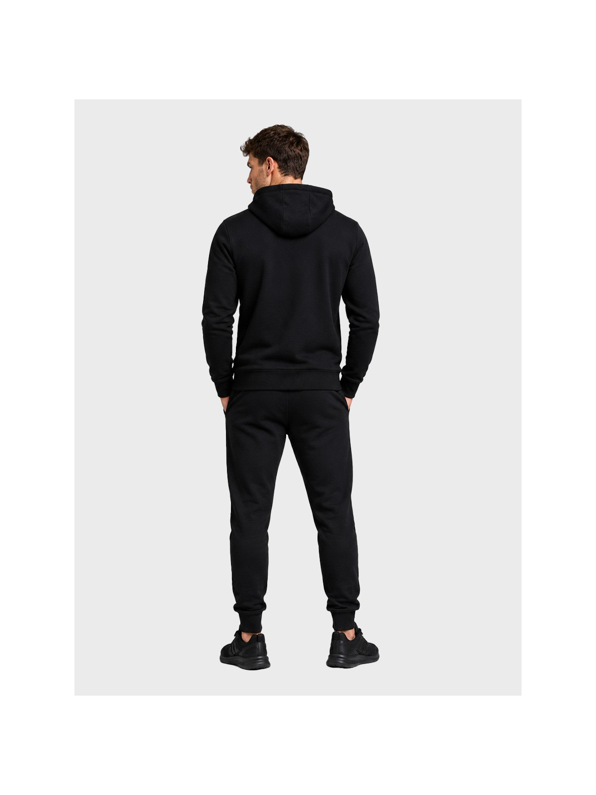4F Bluza dresowa męska rozpinana z kapturem TSWSM3169 czarna XXL