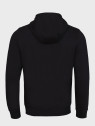 4F Bluza dresowa męska rozpinana z kapturem TSWSM3169 głęboki czarny XXL