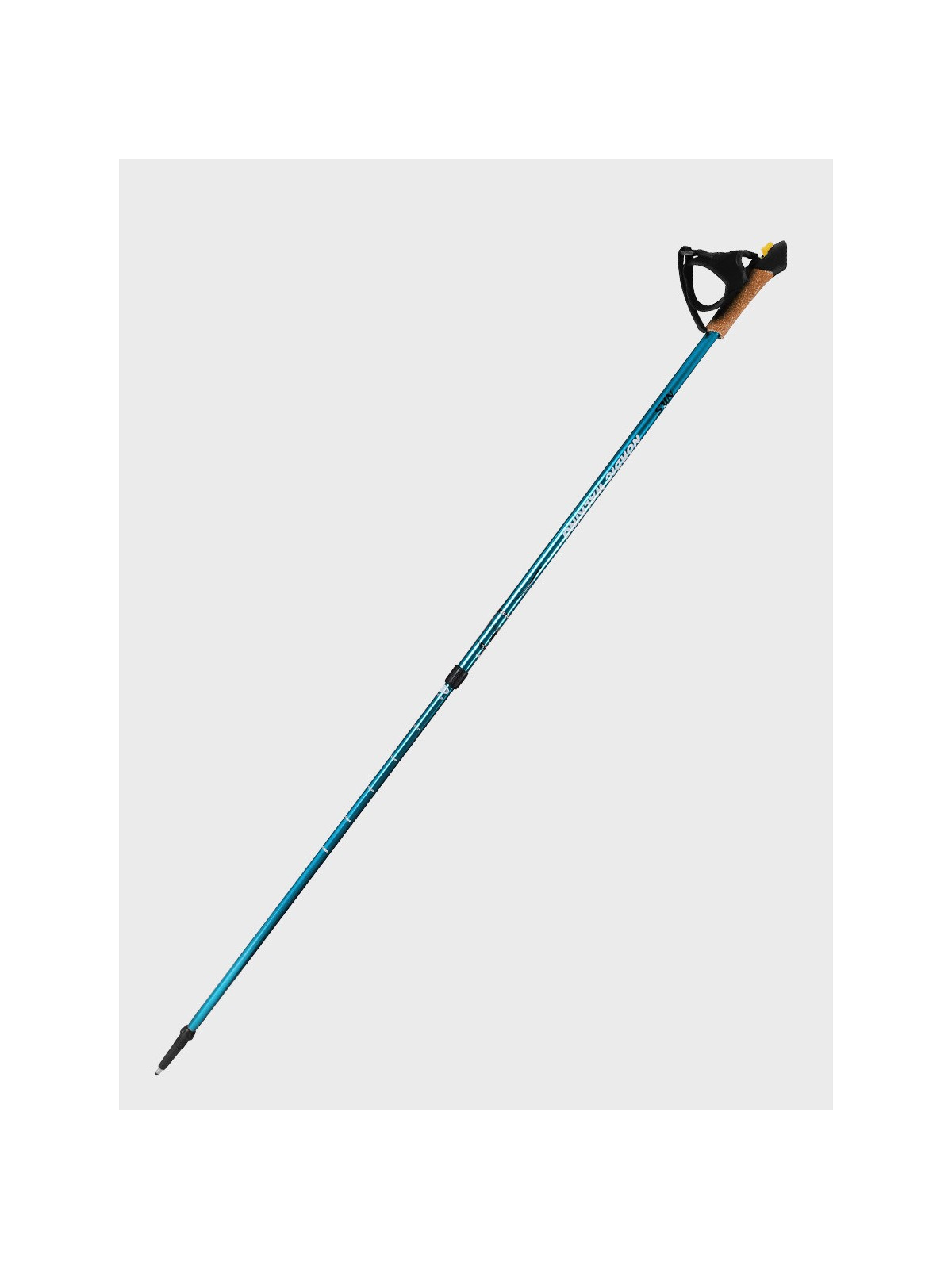 NILS CAMP KIJE DO NORDIC WALKING TREKKINGOWE REGULOWANE AMORTYZOWANE NW607 ALUMINIUM NIEBIESKIE