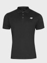 4F Koszulka polo męska TPTSM0770 czarna XXL