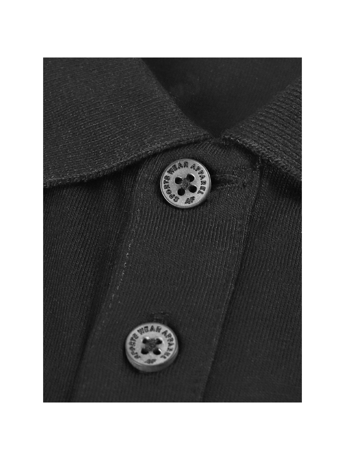 4F Koszulka polo męska TPTSM0770 czarna XXL