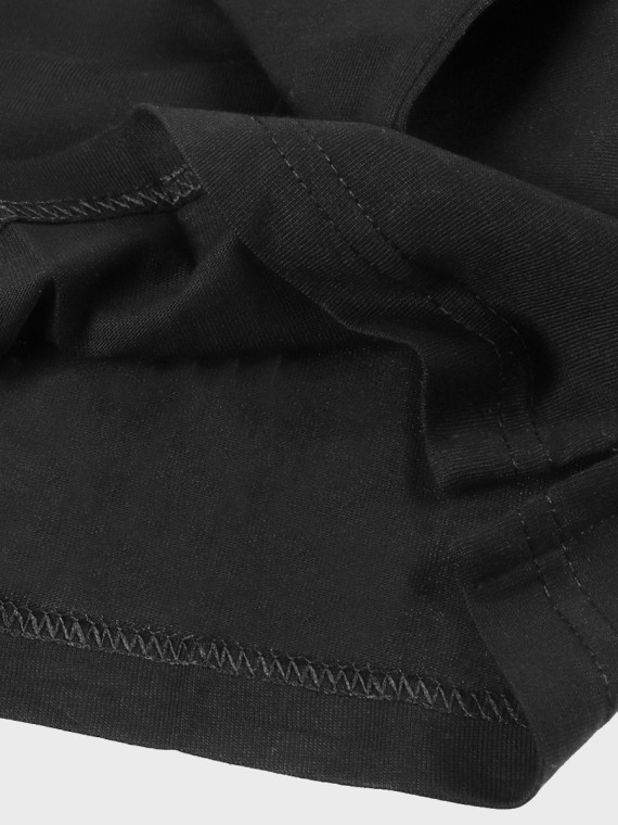 4F Koszulka polo męska TPTSM0770 czarna XXL