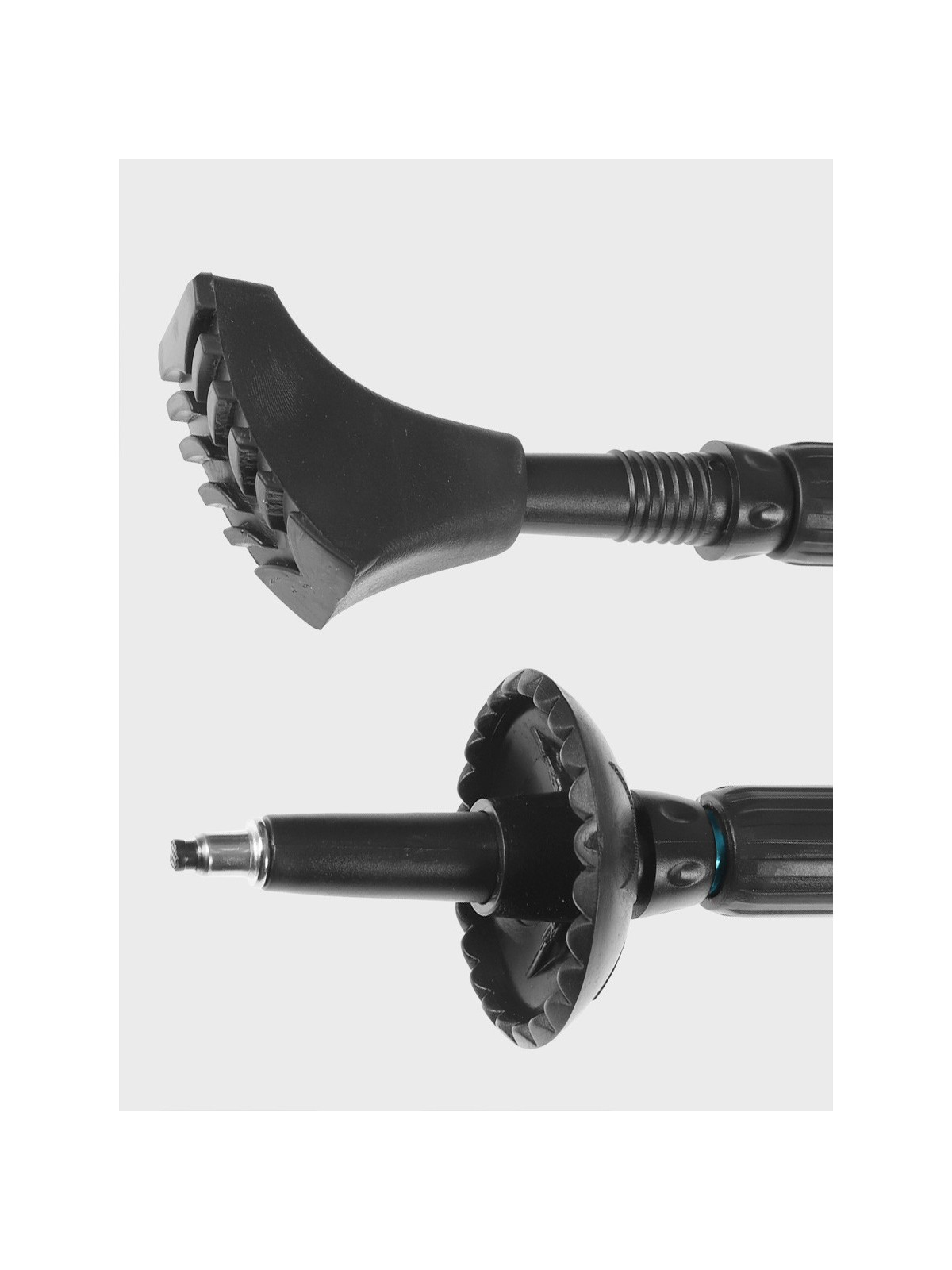 NILS CAMP KIJE DO NORDIC WALKING TREKKINGOWE REGULOWANE AMORTYZOWANE NW607 ALUMINIUM NIEBIESKIE