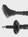 NILS CAMP KIJE DO NORDIC WALKING TREKKINGOWE REGULOWANE AMORTYZOWANE NW607 ALUMINIUM NIEBIESKIE