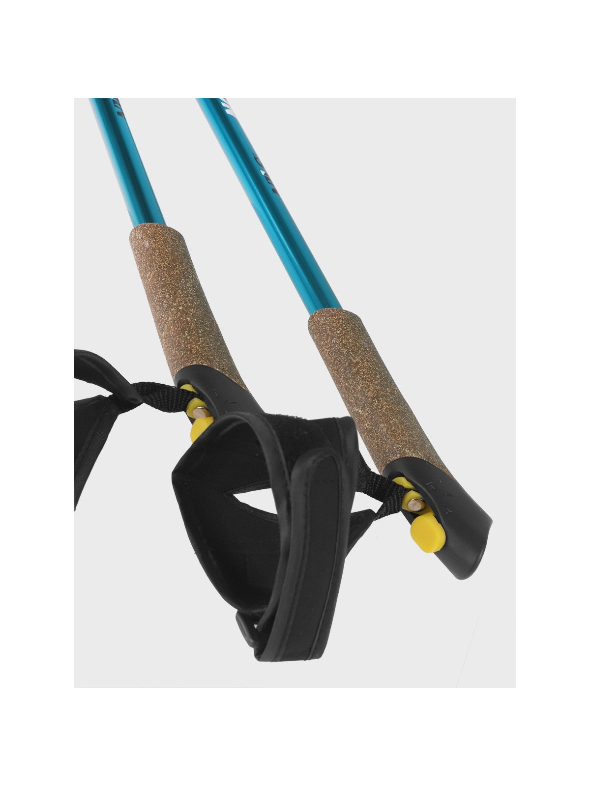 NILS CAMP KIJE DO NORDIC WALKING TREKKINGOWE REGULOWANE AMORTYZOWANE NW607 ALUMINIUM NIEBIESKIE