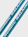 NILS CAMP KIJE DO NORDIC WALKING TREKKINGOWE REGULOWANE AMORTYZOWANE NW607 ALUMINIUM NIEBIESKIE