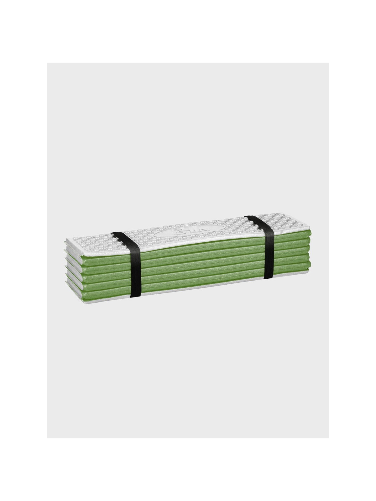 NILS CAMP MATA SKŁADANA Z WARSTWĄ ALUMINIUM 195 CM ZIELONA