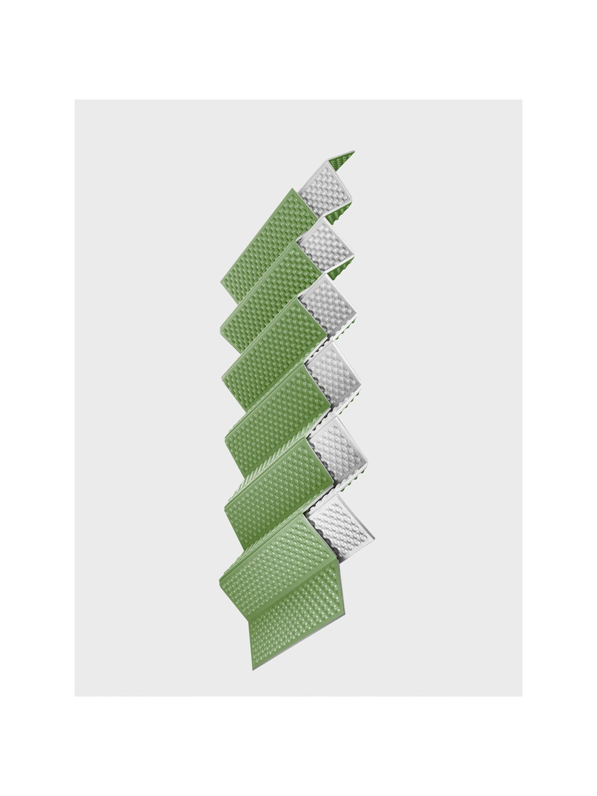 NILS CAMP MATA SKŁADANA Z WARSTWĄ ALUMINIUM 195 CM ZIELONA