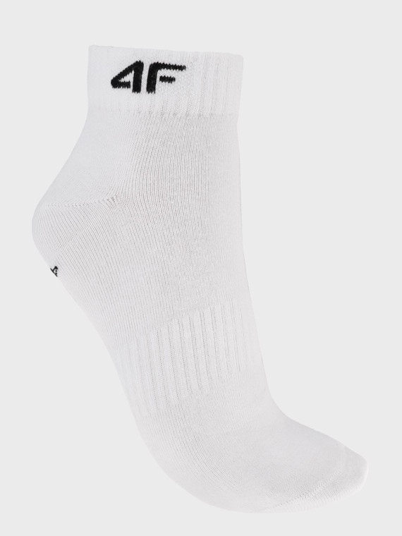 4F Skarpetki sportowe USOCU746  5 PAR Białe 43-46