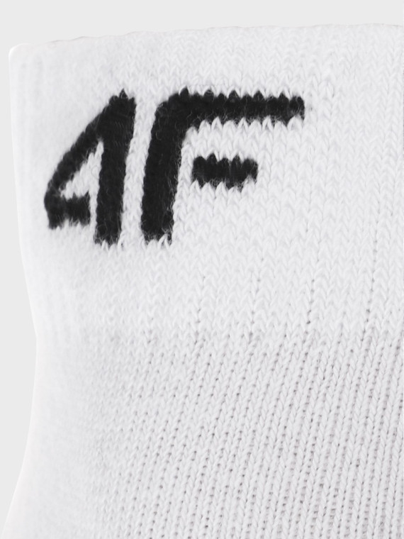 4F Skarpetki sportowe USOCU746  5 PAR Białe 43-46