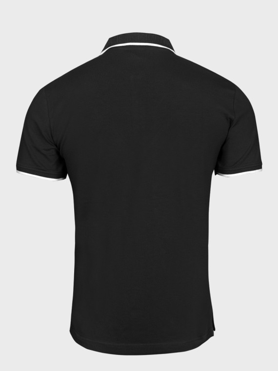 4F Koszulka polo męska TPTSM0889 czarna XXL