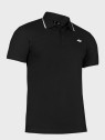 4F Koszulka polo męska TPTSM0889 czarna XXL