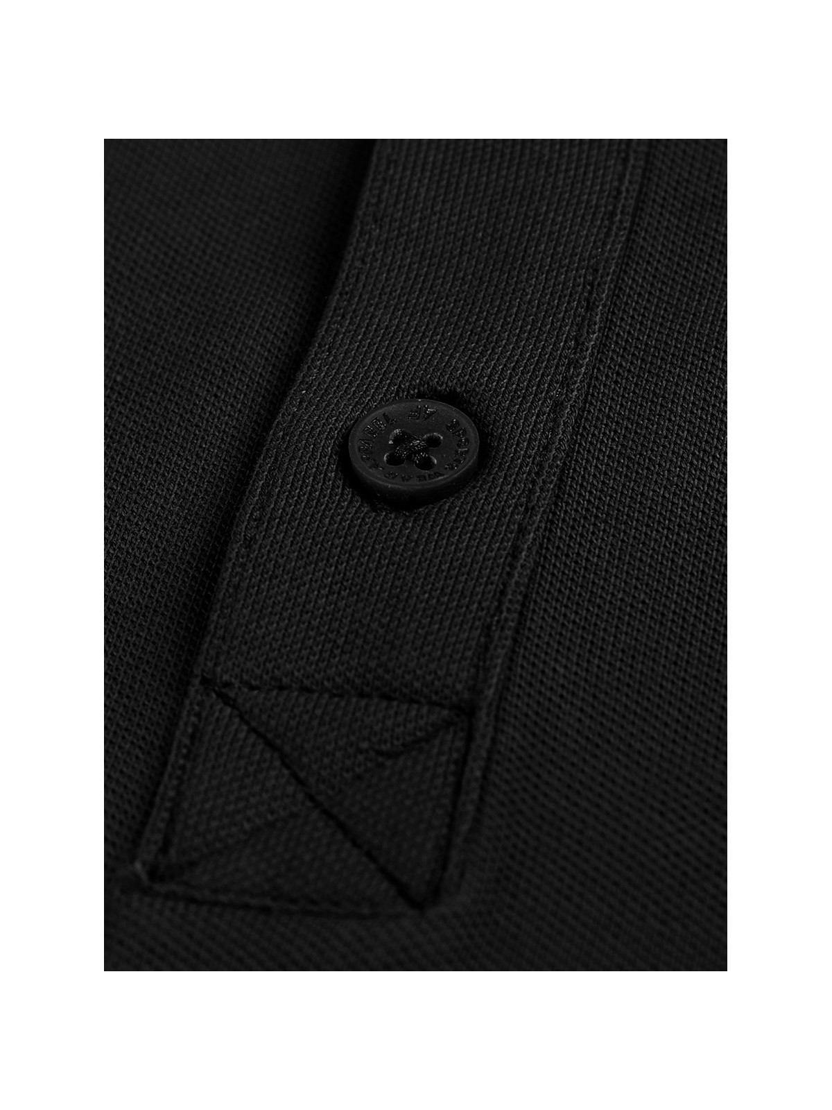 4F Koszulka polo męska TPTSM0889 czarna XXL
