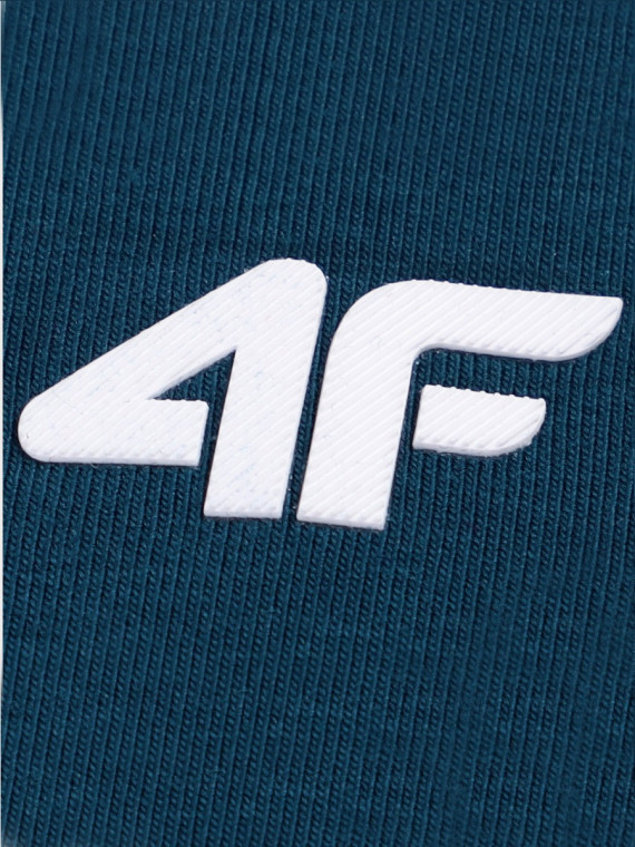 4F Koszulka damska sportowa SLIM TTSHF2771 bawełniana Morska Zieleń M