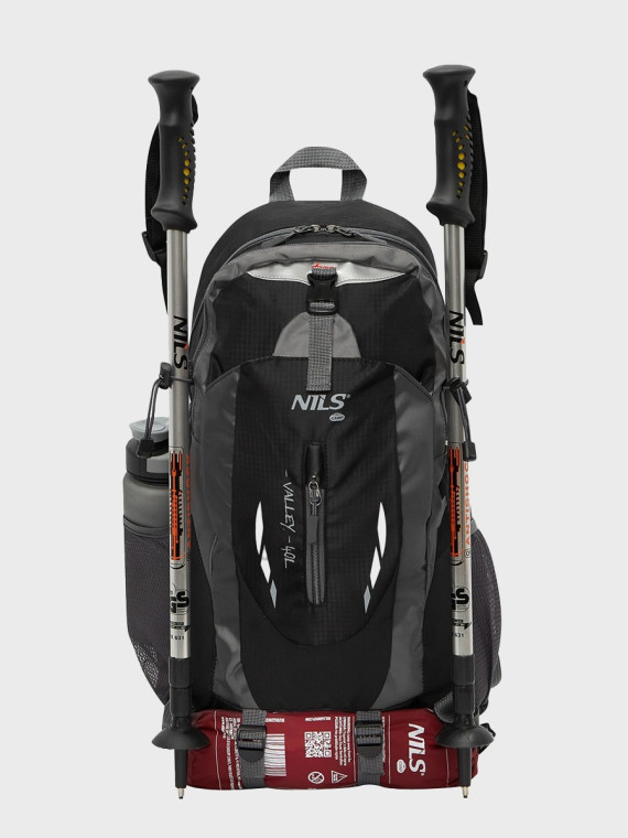 NILS CAMP PLECAK TURYSTYCZNY TREKKINGOWY 40L CZARNY