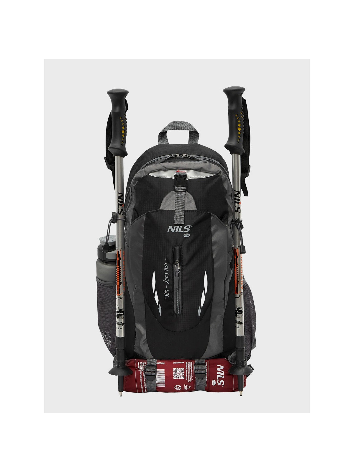 NILS CAMP PLECAK TURYSTYCZNY TREKKINGOWY 40L CZARNY