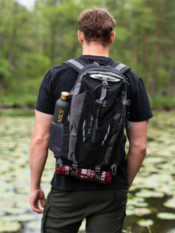 NILS CAMP PLECAK TURYSTYCZNY TREKKINGOWY 40L CZARNY
