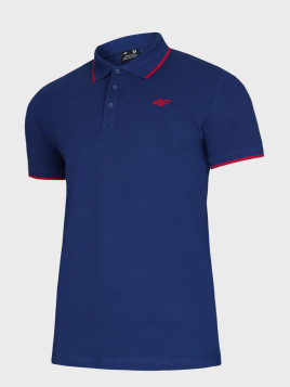 4F Koszulka polo męska TPTSM0889 granatowa XXL