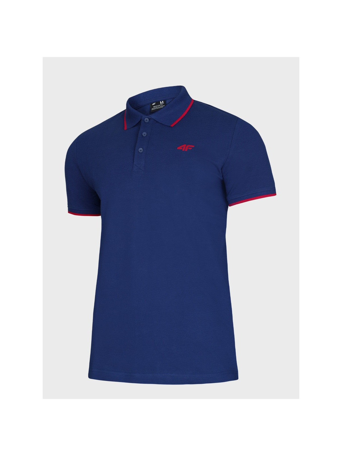 4F Koszulka polo męska TPTSM0889 granatowa XXL