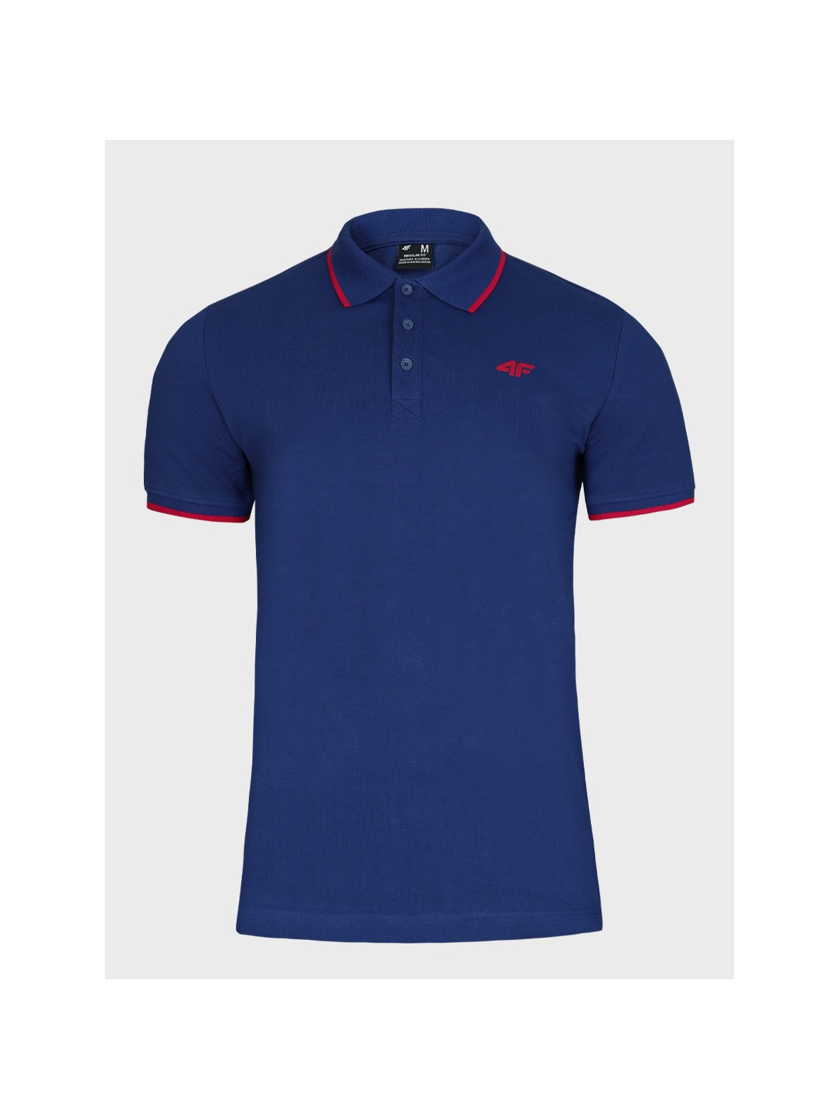 4F Koszulka polo męska TPTSM0889 granatowa XXL