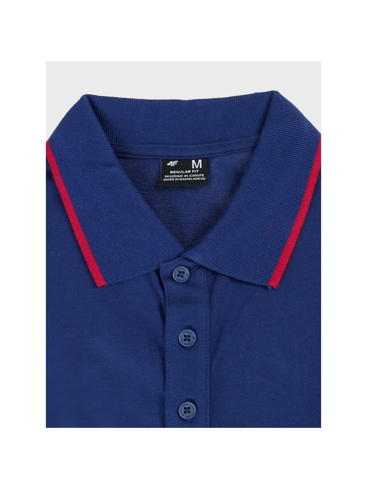 4F Koszulka polo męska TPTSM0889 granatowa XXL
