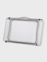 NILS CAMP Stolik Składany Turystyczny NC3401 60x40 cm aluminiowy szary