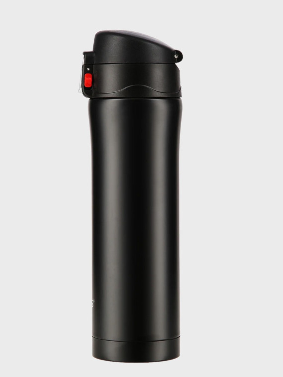 NILS CAMP Kubek Termiczny NCB10  430 ml stalowy czarny