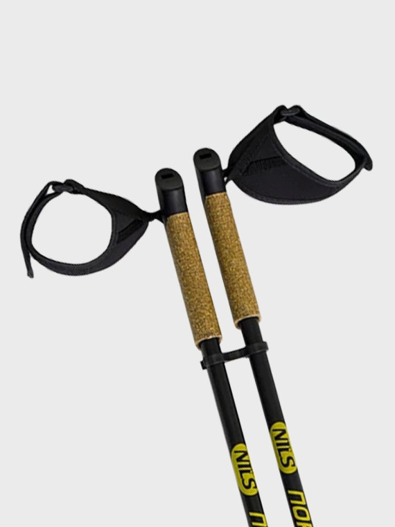 NILS CAMP KIJE DO NORDIC WALKING TREKKINGOWE REGULOWANE AMORTYZOWANE NW603 ALUMINIUM