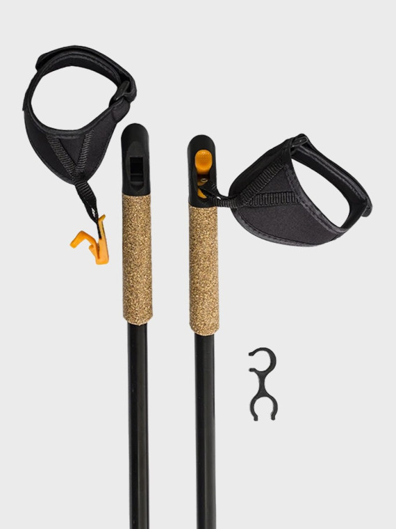 NILS CAMP KIJE DO NORDIC WALKING TREKKINGOWE REGULOWANE AMORTYZOWANE NW603 ALUMINIUM