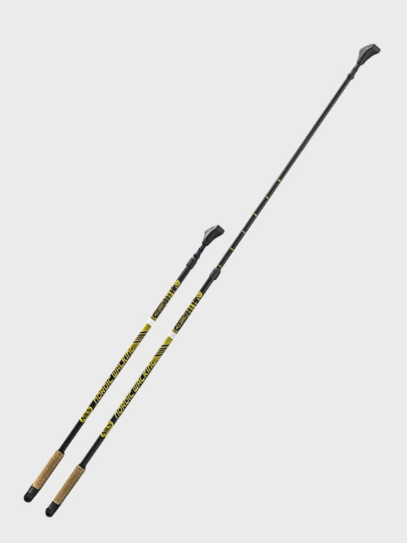 NILS CAMP KIJE DO NORDIC WALKING TREKKINGOWE REGULOWANE AMORTYZOWANE NW603 ALUMINIUM