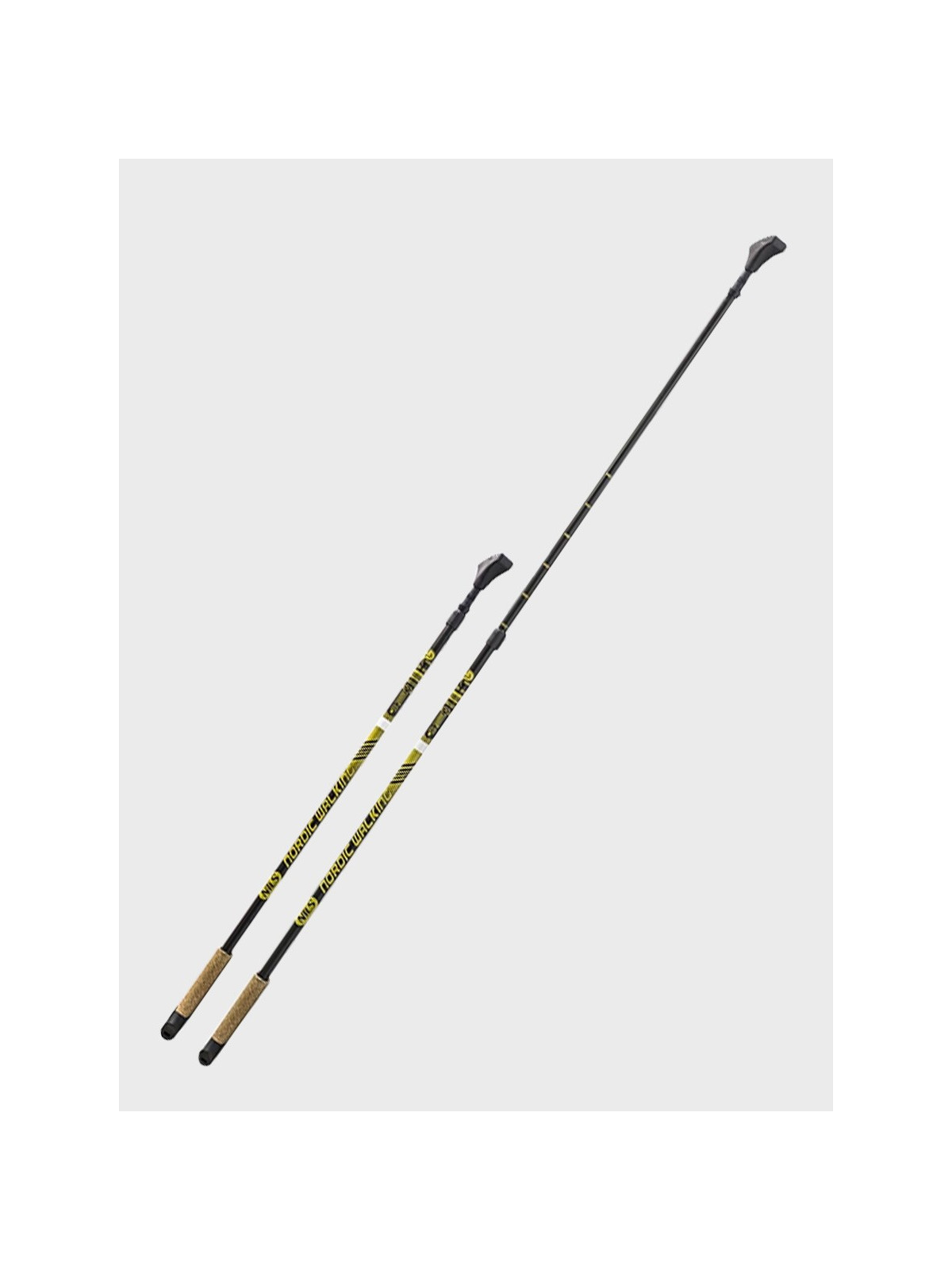 NILS CAMP KIJE DO NORDIC WALKING TREKKINGOWE REGULOWANE AMORTYZOWANE NW603 ALUMINIUM