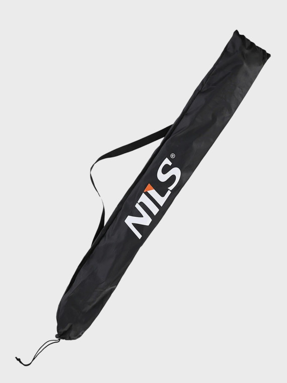 NILS CAMP KIJE DO NORDIC WALKING TREKKINGOWE REGULOWANE SKŁADANE NW802 ALUMINIUM CZERWONE 