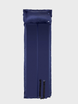 NILS CAMP Mata samopompująca 57x188cm NC4008 + zestaw naprawczy granatowa