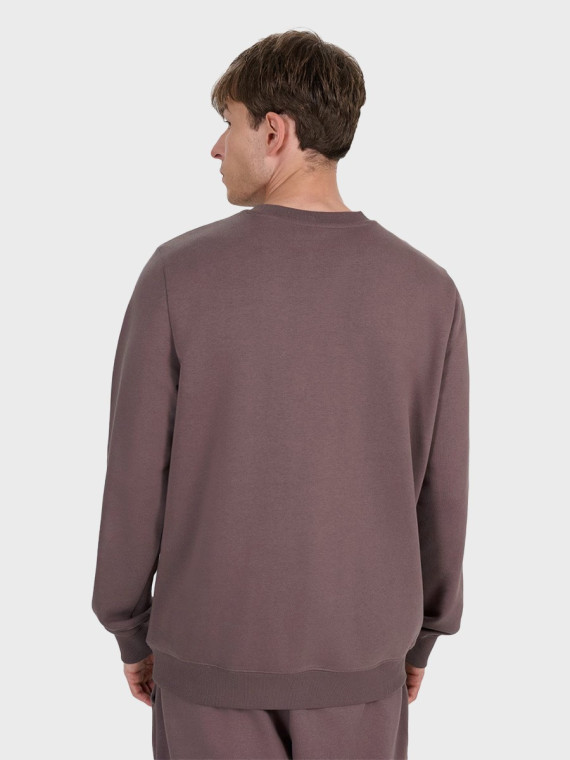 4F Bluza męska dresowa TSWSM1981 brązowa XXL