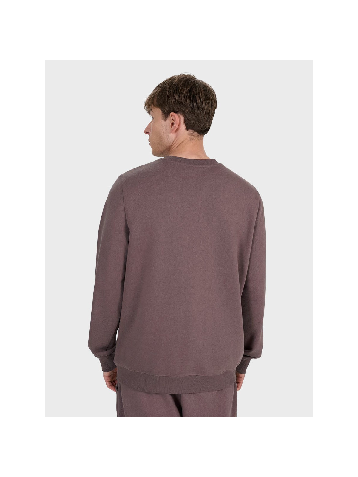 4F Bluza męska dresowa TSWSM1981 brązowa XXL