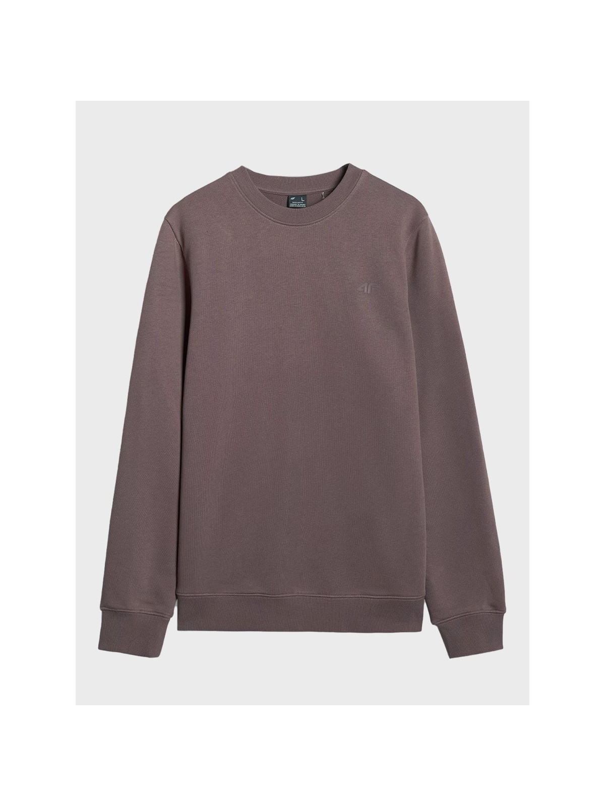 4F Bluza męska dresowa TSWSM1981 brązowa XXL