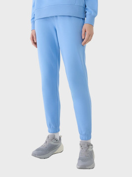 4F SPODNIE DAMSKIE DRESOWE SPORTOWE JOGGERY TTROF1138 DENIM XXL