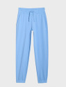 4F SPODNIE DAMSKIE DRESOWE SPORTOWE JOGGERY TTROF1138 DENIM XXL