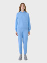 4F SPODNIE DAMSKIE DRESOWE SPORTOWE JOGGERY TTROF1138 DENIM XXL