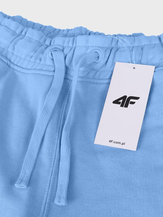 4F SPODNIE DAMSKIE DRESOWE SPORTOWE JOGGERY TTROF1138 DENIM XXL