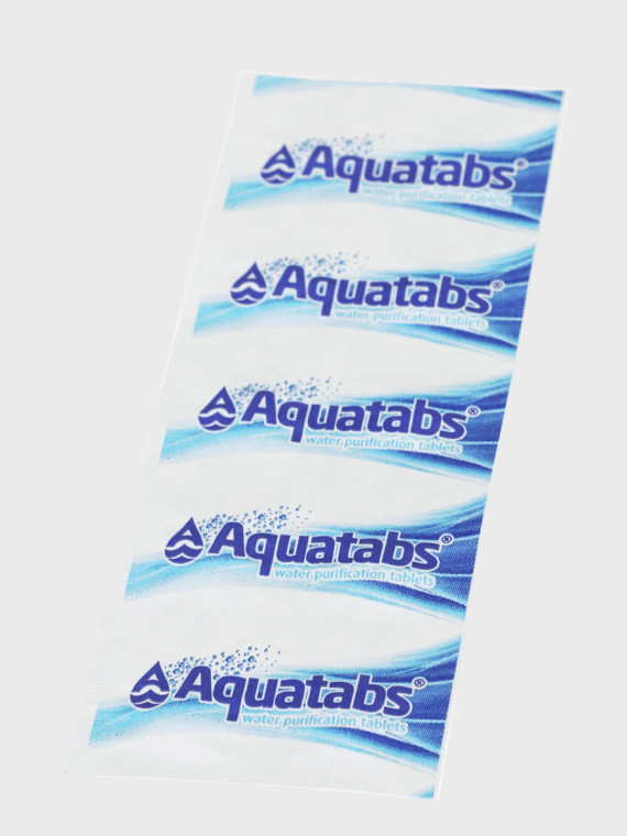 AQUATABS Tabletki do Uzdatniania Wody Odkażające Dezynfekujące 10 sztuk