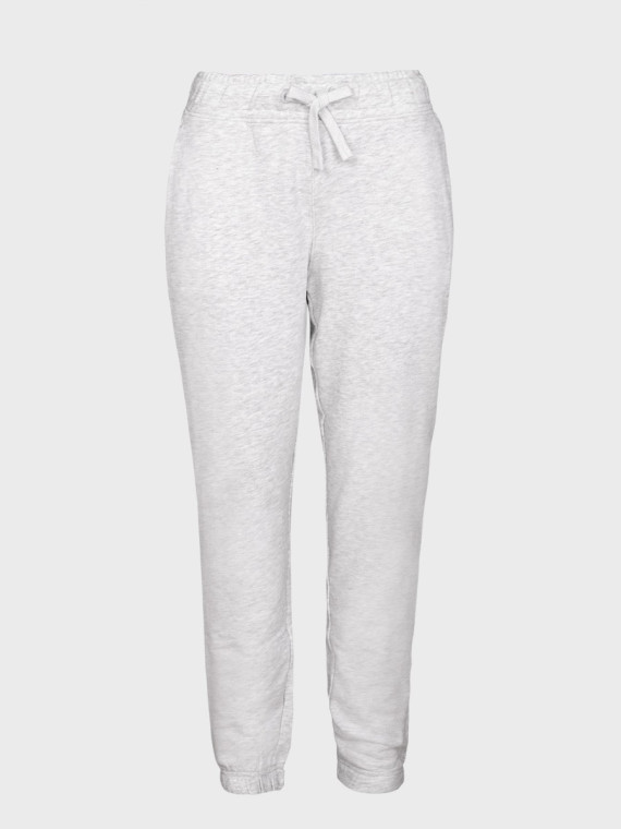 4F SPODNIE DAMSKIE DRESOWE SPORTOWE JOGGERY TTROF1138 JASNOSZARY MELANŻ XXL