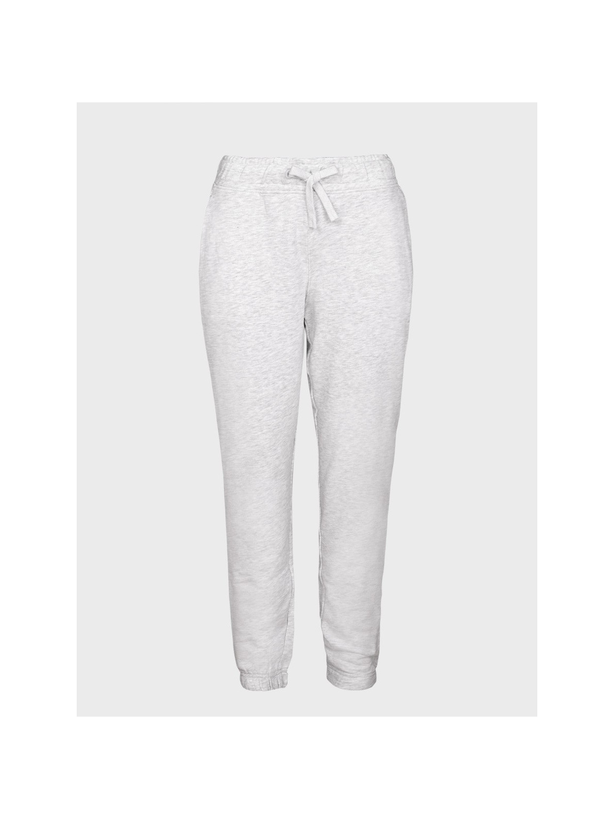 4F SPODNIE DAMSKIE DRESOWE SPORTOWE JOGGERY TTROF1138 JASNOSZARY MELANŻ XXL